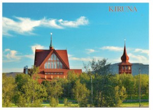 Kiruna kyrka, invigd 1912