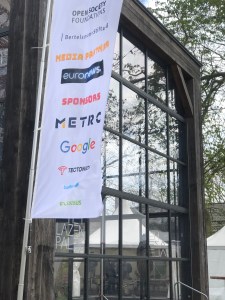 flag showing supporters of DemocracyAlive!